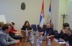 25 September 2013 MP Suzana Grubjesic in meeting with the Danish parliamentary delegation